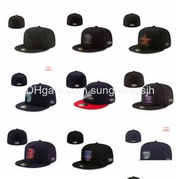 Ball Caps Est Fitted Hats Hat Adjustable Baskball All Team Logo Man Woman Outdoor Sports Embroidery Cotton Flat Closed Beanies Flex Dhp5U