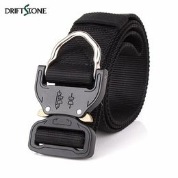 Tactical Nylon Belt Men SWAT Military Equipment Paintball Knock Off Army Mens Heavy Duty US Soldier Combat Belts 3 8cm2630