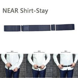 Belts Shirt Holder Adjustable Belt Men Women Unisex Near Stay Shirts Stays Black Tuck It 5 232340