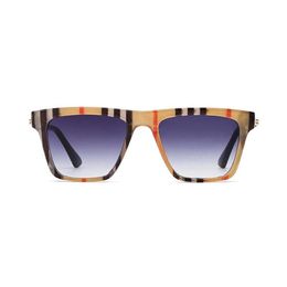 Sunglasses Vintage Stripe Square Women For Men Fashion Luxury Classic Designer Trend Driving Sun Glasses Eyewear UV400Sunglasses1987