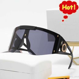 Sunglasses Classic Mens Fashion Designer Woman Lens Goggles Trend Color Large Size Driving Eyewear Spectacle Frame Integrated Glas