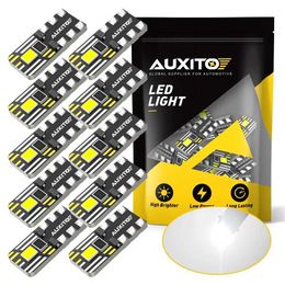 AUXITO Pcs T WW LED Bulb Canbus Error Free V LED Light SMD Car Signal Lamp Interior Parking Position Lights