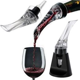 Magic Decanter Pouring Wine For Quick Decanter Aerating Aerator Tool Philtre Spout Bar Pourer Wine Portable Aerating Red 231222