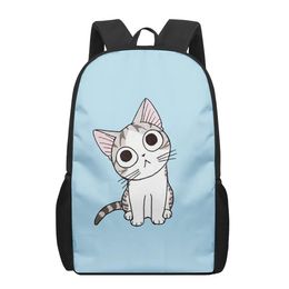 Bags Cartoon Chi's Sweet Home Cute Cat 2021 School Bags Fashion Print Backpacks For Teenage Boys Girls Schoolbag Book Bag 16 Kids Bac