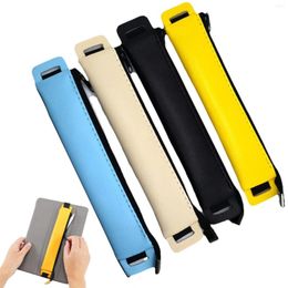 4pcs Elastic Band For Notebook Colorful Detachable Office Planning Book Protective Cover Pen Pouchs Holder Case Adjustable