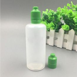 500Pcs 120ml ELiquid Bottles Plastic Dropper Translucent PE Empty E Juice Bottle Colourful Child Proof Tamper Caps Xjfaw