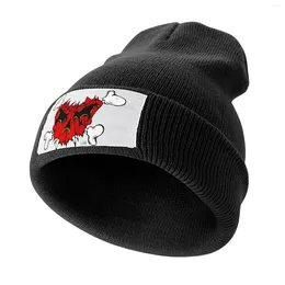 Berets Jack And Bones Back For Blood Logo Knitted Cap Horse Hat Foam Party Hats In Women Men's