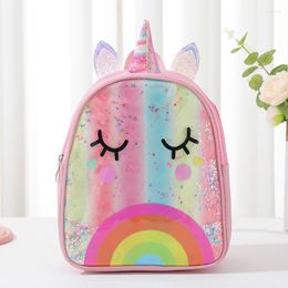 School Bags Children Small Laser Backpack Purse Cartoon Cute For Kids Girls Kawaii Baby Travel Bag Mochila