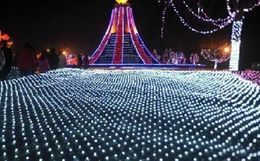 Strings 2m*3m 210leds Net Light Curtain Lights Xmas Fairy Flash Lights Led Strings wedding Christmas Decoratio AC 110v250vn