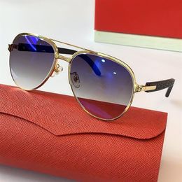 Top Classic Wooden Temples polarized fashion sunglasses screw Decorate Simple Generous Design men women Scarce Stock Super light C290Y