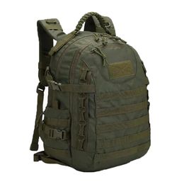 35L Camping Backpack Waterproof Trekking Fishing Hunting Bag Military Tactical Army Molle Climbing Rucksack Outdoor Bags mochila 231222