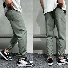 Men's Pants Casual Drawstring Men Sweatpants Summer Wide Leg Thin Jogging