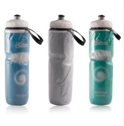 Cages 710ml Portable Outdoor Insulated Water Bottle Bicycle Bike Cycling Sport Water Cup Kettle Recyclable Bottle 24oz Hot Sale