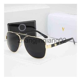 Designer Versage Sunglasses Cycle Luxurious Fashion Metal Trend Colourful Coated Mens And Womens Vintage Baseball Sport Retro Toad 235l