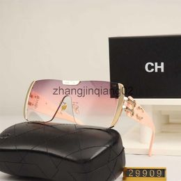 Designer Channel Sunglasses for Women Mens Lovers Cycle Luxurious Fashion New Metal Vintage Baseball Sun Glasses234c