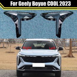Car Headlight Cover Lens Glass Shell Front Headlamp Case Transparent Lampshade Auto Light Lamp Mask for Geely Boyue COOL 2023