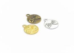 200PCS Pinky Promise Charms Gold Silver Bronze Assortment Friendship Charms Friend Fidelity Charm Jewellery Craft Supplies Abou2396939