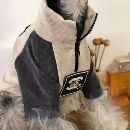 Dog Apparel Fashion Hoodie Clothes Cotton For Dogs Clothing Pet Outfits Warm Cute Autumn Winter Yorkies Print Gary Boy Ropa Para Perro