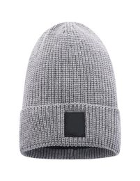 Winter Fashion Knitted Cap Autumn Mens Womens Cotton Warm Hat Brand Heavy Hair Ball Beanies Solid Colour HipHop Wool Hats7795304