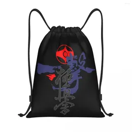 Shopping Bags Custom Kyokushi Karate Drawstring For Training Yoga Backpacks Men Women Martial Arts Sports Gym Sackpack