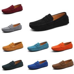 men casual shoes Espadrilles triple black navy brown wine red green Sky Blue Burgundy sand mens sneakers outdoor jogging walking thirty six GAI