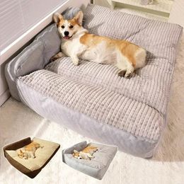 Pet Bed Mats Dog Cosy Winter Warm Sleeping House Soft Small Medium Puppy Cushion Kennel Pad House Pet Supplies 231222