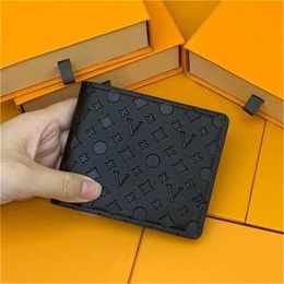 High quality Designers Luxury Genuine Leather Wallets Fashion Designer Wallets Retro Handbag For Men Classic Card Holders Coin Purse Famous AAAA