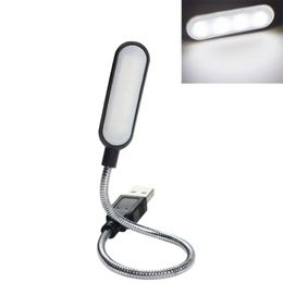 1pc Black USB LED Home Book Light - Perfect for Dorms, Studies, and Bedrooms - Eye Protection Lamp