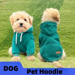 Dog Apparel Pet Hat Hoodie Than Bear Clothes Cotton Small And Medium-sized Autumn Winter