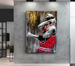 Great Basketball Player idol Poster Living Room Decoration Canvas Painting Wall Art Home Deocor No Frame2490353