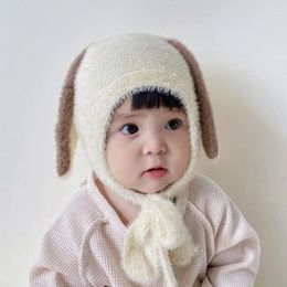 Berets Kids With Ear Plush Beanie Hat Bonnet Cap Baby Toddler Girl Hats