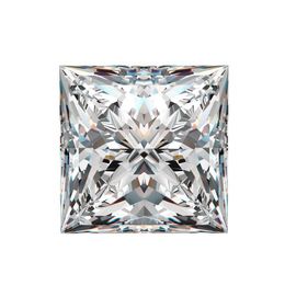 0 15CT-6 0CT2 5mm-10mm Princess Cut D F Color VVS med ett certifikat för att ställa in Moissanite Stone 3ex Cut Loose Diamond294L