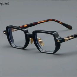 Occhiali da sole cornici Jacques Fashion Acetate Glasses Frame Uomini di alta qualità Esili ottici Myopia Lettura Donne Prescrizione JMM Brand