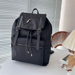 Luxury men nylon backpack simple stylish style shoulder bag waterproof and wear-resistant cross-body bag, work bag, travel bag, classic messenger bag duffel bag