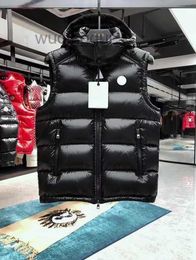 Men's Jackets Same Style Clothing Monclair Mens Down Jacket Fashionable Long-sleeved Luxury Sport Winter Puffer s Designer Vest 3 9142