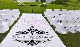 Personalized Wedding custom Wall Decals Wedding aisle Church floor Decor Wall Stickers Wedding Party Decoration Poster 737 2103087037105