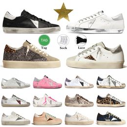 Top Quality Designer Golden Sneakers Mens Women Platform Italy Brand Dirty Old Vintage Skate Ball-Star Men Dhgates Loafers Gooses Outdoor Jogging Walking 36-46