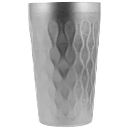 Wine Glasses Camping Drink Cup Stainless Steel Water Beer Mug Metal 304 Household Kitchen