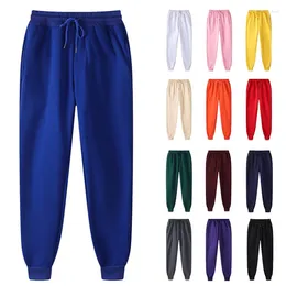 Men's Pants Plain Fleece Joggers Men Fashion Blank Sweatpants Unisex Wholesale Track Jogging Trousers Pantalones Para Hombre