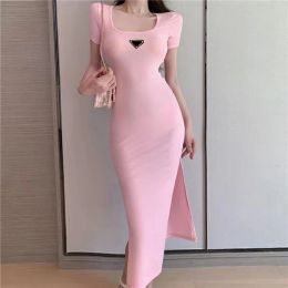 Womens Casual Dresses 2024 designer Sleeveless Shirts Tops Flat Skirts Woman Slim Outwears Summer Dress