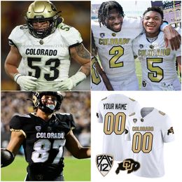 College Travis Hunter Football Jersey Colorado Buffaloes NCAA Jack Bailey Cole Boscia Amari McNeill mens women youth Trevor Woods Anthony Hankerson McClain