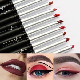 Stereo matte 17 Colours lip liner, eyeliner, automatic lipstick lip pencil without smudge eyeshadow eyeliner lip pencil wholesale