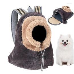 Dog Carrier Pet Bag Backpack Outdoor Portable Front Chest Cats For Travel Daily Walk Supplies Drop Delivery Dhhbl