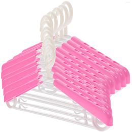 Hangers Adjustable Hanger Plastic Hangars No Shoulder Bump Heavy Duty For Coats Drying Racks Laundry Pants Clothes Jeans