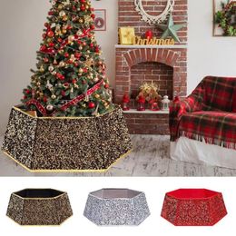 Christmas Decorations Tree Skirt Retro Round Basket Xmas Trees Foot Decor Collar 60 X 80 25cm Large Ring For Holiday Home