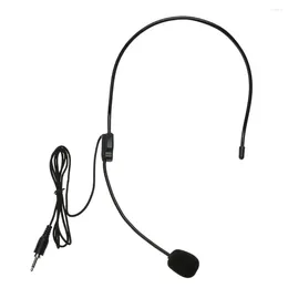 Microphones Mini Portable Lightweight Headset 3.5mm Thread Jack Condenser Microphone