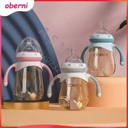 born Baby Bottle/240ML 300ML Large Capacity PPSU Bottle/Baby Milk Bottle/Wide Mouth Bottle/BPA Free/Suitable for 6 Months 231222