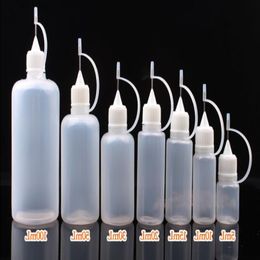 5ml 10ml 15ml 20ml 30ml 50ml 100ml Plastic Needle Bottles for Eliquid Oil Rwvbv