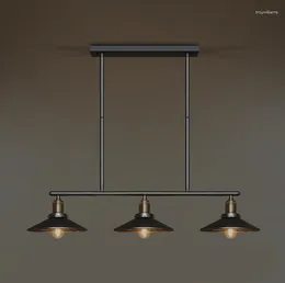 Pendant Lamps Creative Lights Loft Bar Nordic Industrial Black Colour Inside With Mirror E27 110V/220V Lighting