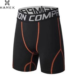 Kids Compression Tights Running Shorts Reflective Quick Dry Fitness Tennis Jogging Basketball Legging Boy Soccer Basketball Wear5349991